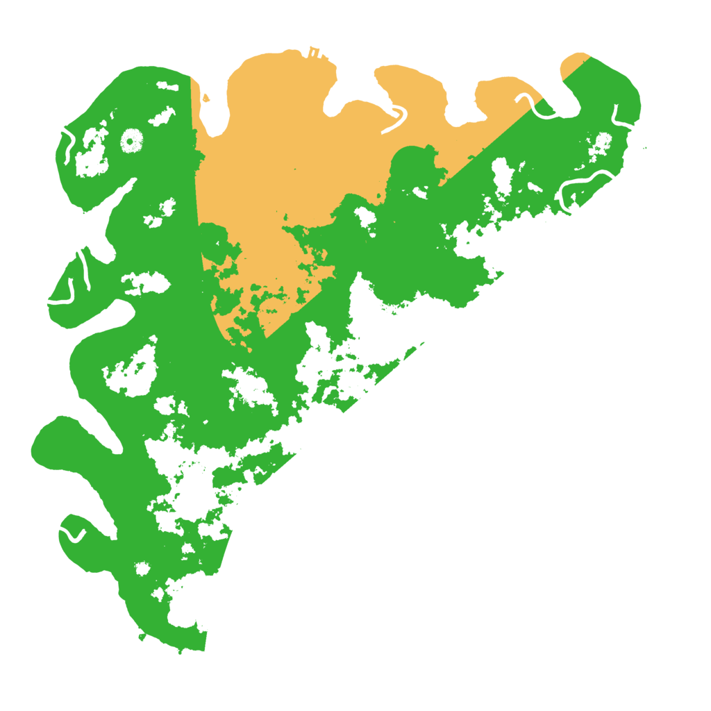 Biome Rust Map: Procedural Map, Size: 4500, Seed: 1338572587