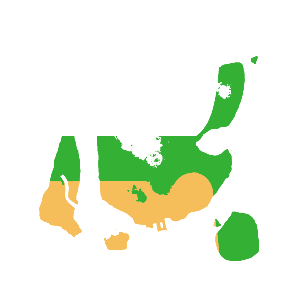 Biome Rust Map: Procedural Map, Size: 2000, Seed: 56693406