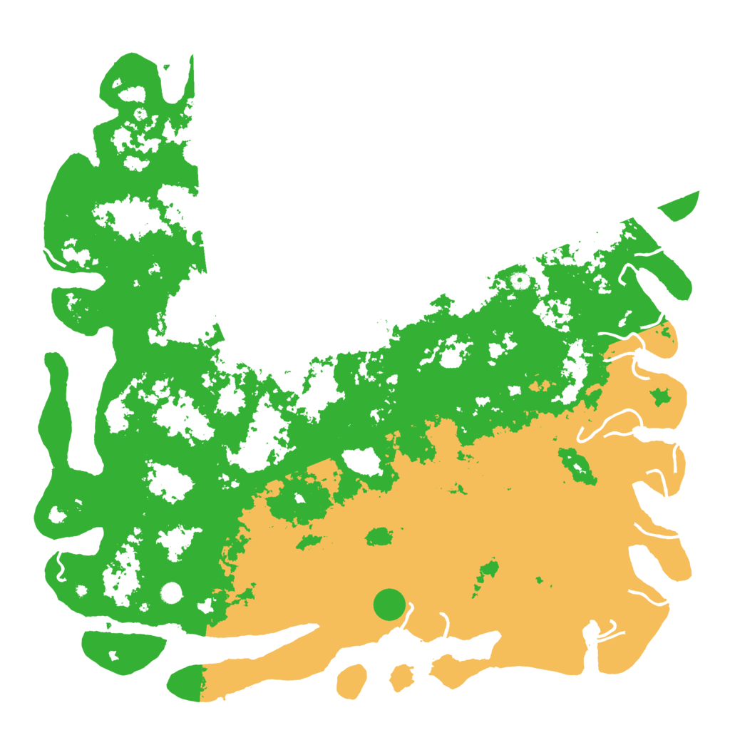 Biome Rust Map: Procedural Map, Size: 6000, Seed: 1161514141
