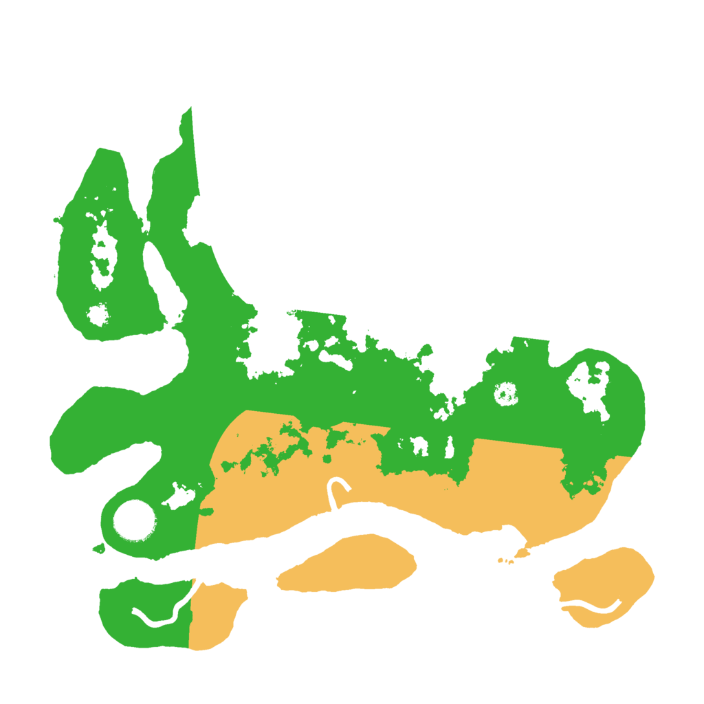 Biome Rust Map: Procedural Map, Size: 3000, Seed: 19239