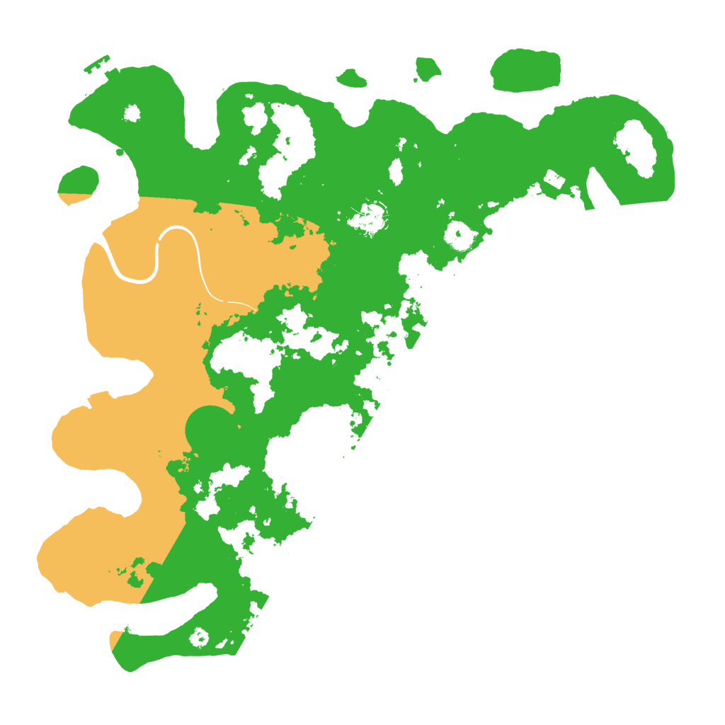 Biome Rust Map: Procedural Map, Size: 3850, Seed: 825724730