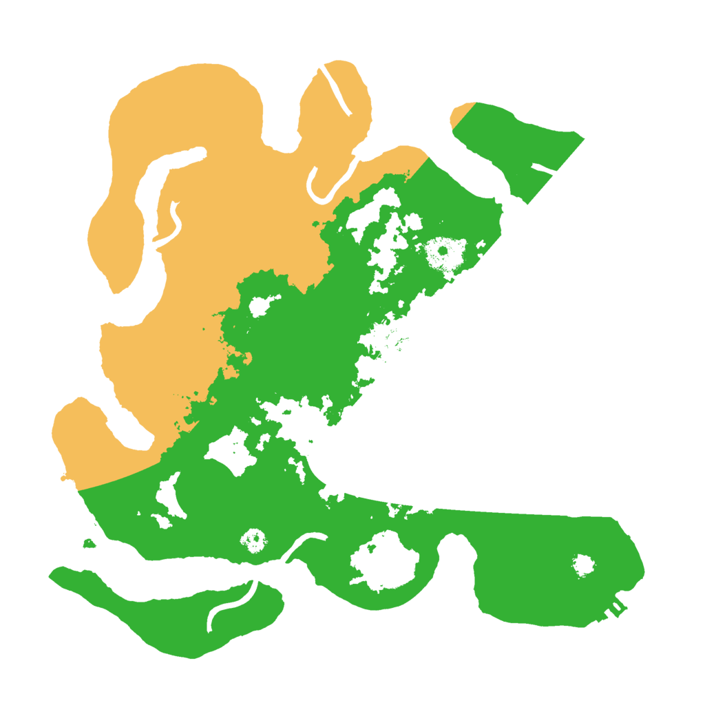 Biome Rust Map: Procedural Map, Size: 3000, Seed: 1862249743