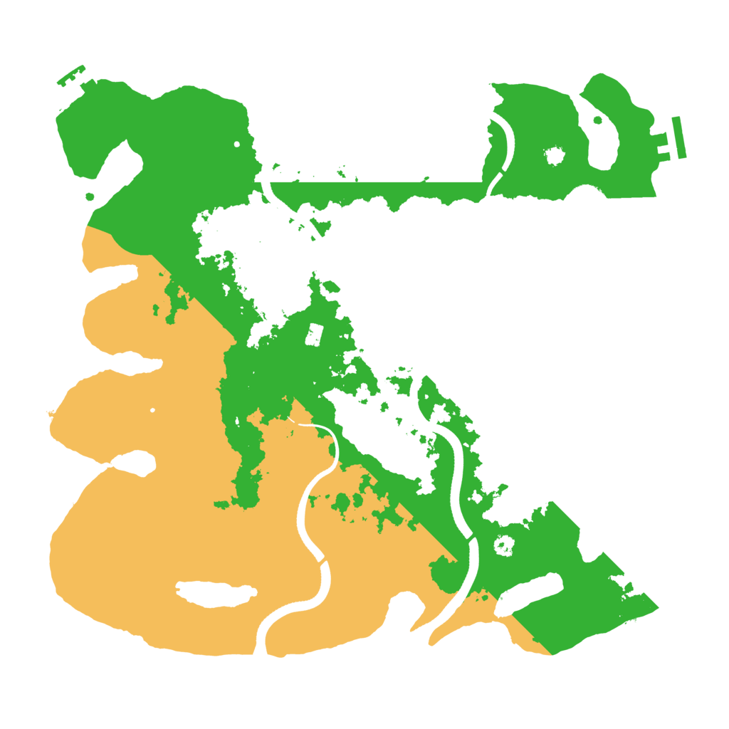 Biome Rust Map: Procedural Map, Size: 3500, Seed: 1959424158
