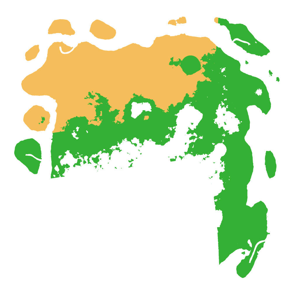 Biome Rust Map: Procedural Map, Size: 4250, Seed: 262725
