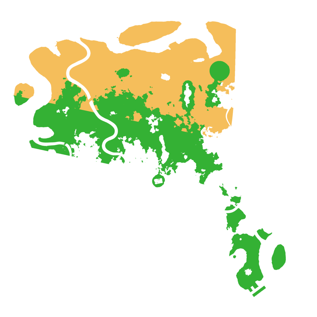Biome Rust Map: Procedural Map, Size: 4250, Seed: 1881353111