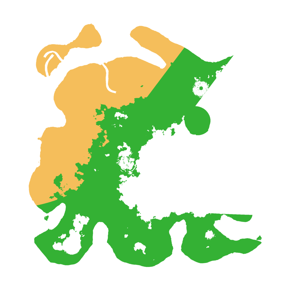 Biome Rust Map: Procedural Map, Size: 3000, Seed: 299302945