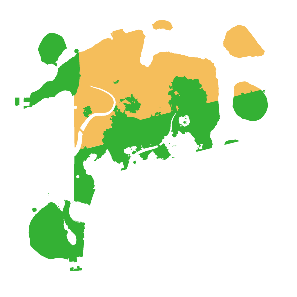 Biome Rust Map: Procedural Map, Size: 2700, Seed: 81718679