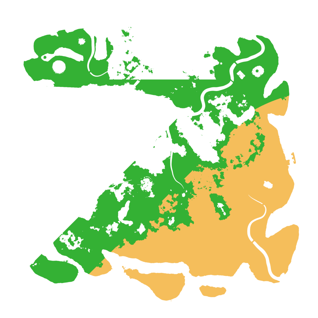 Biome Rust Map: Procedural Map, Size: 4250, Seed: 1670448595