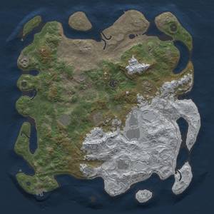 Thumbnail Rust Map: Procedural Map, Size: 4250, Seed: 1340835938, 18 Monuments