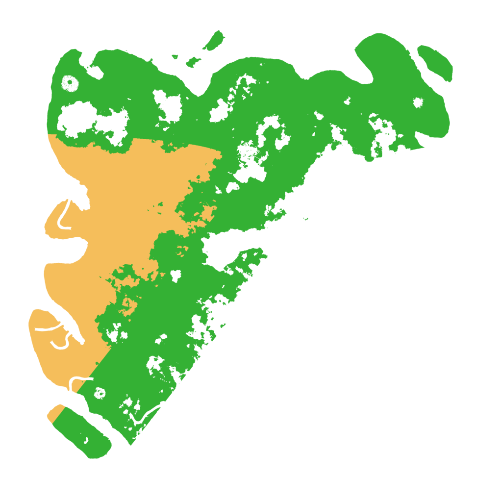 Biome Rust Map: Procedural Map, Size: 4500, Seed: 1802984167