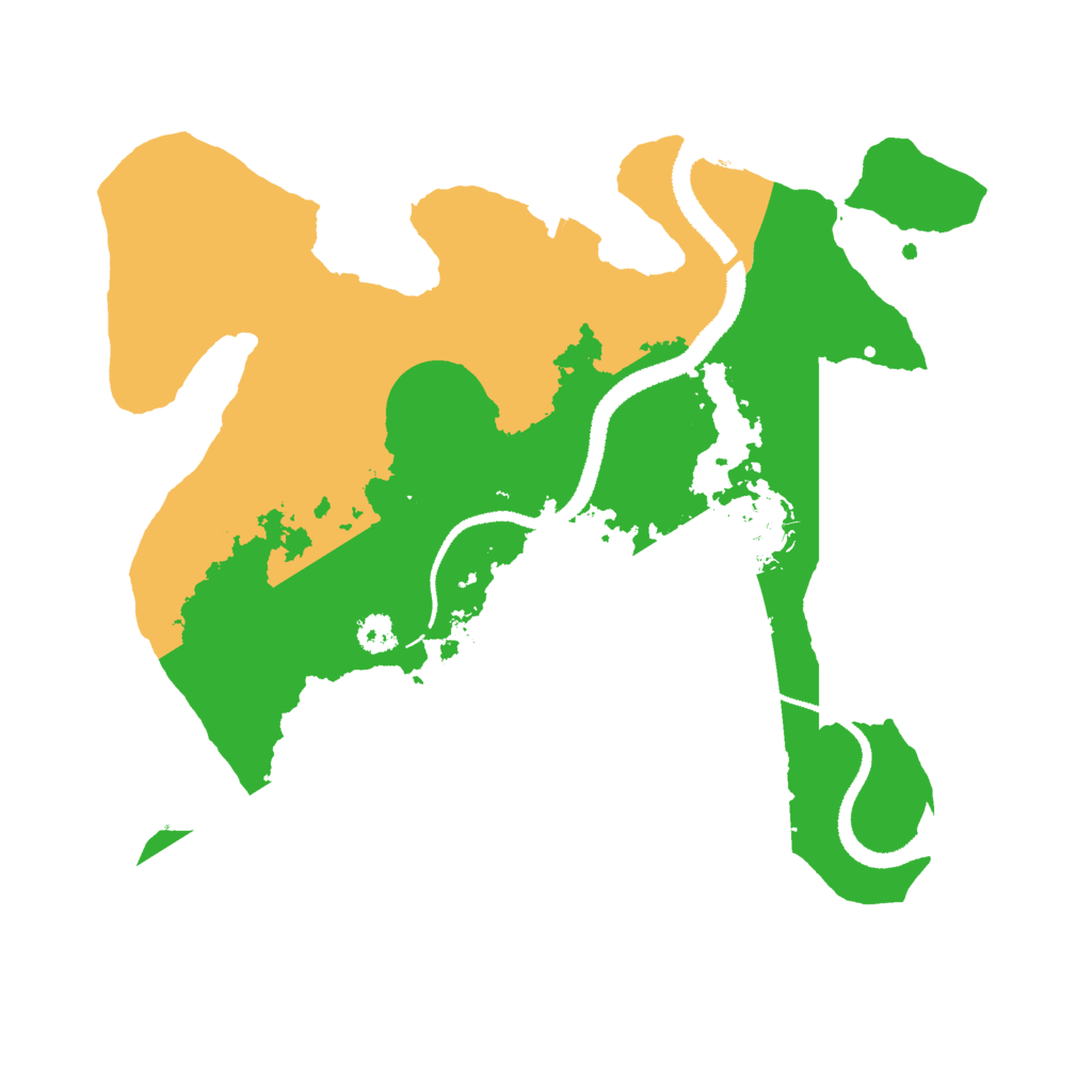 Biome Rust Map: Procedural Map, Size: 2800, Seed: 56