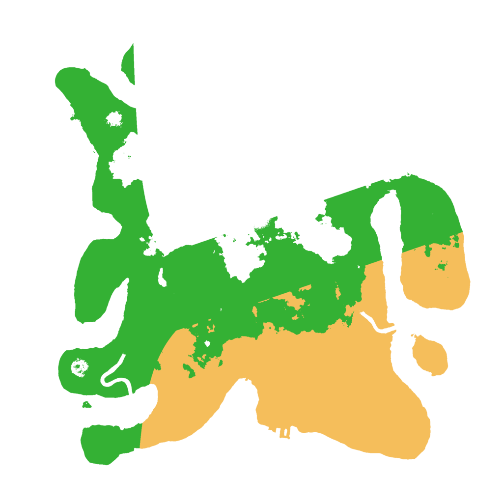 Biome Rust Map: Procedural Map, Size: 3000, Seed: 1539765975