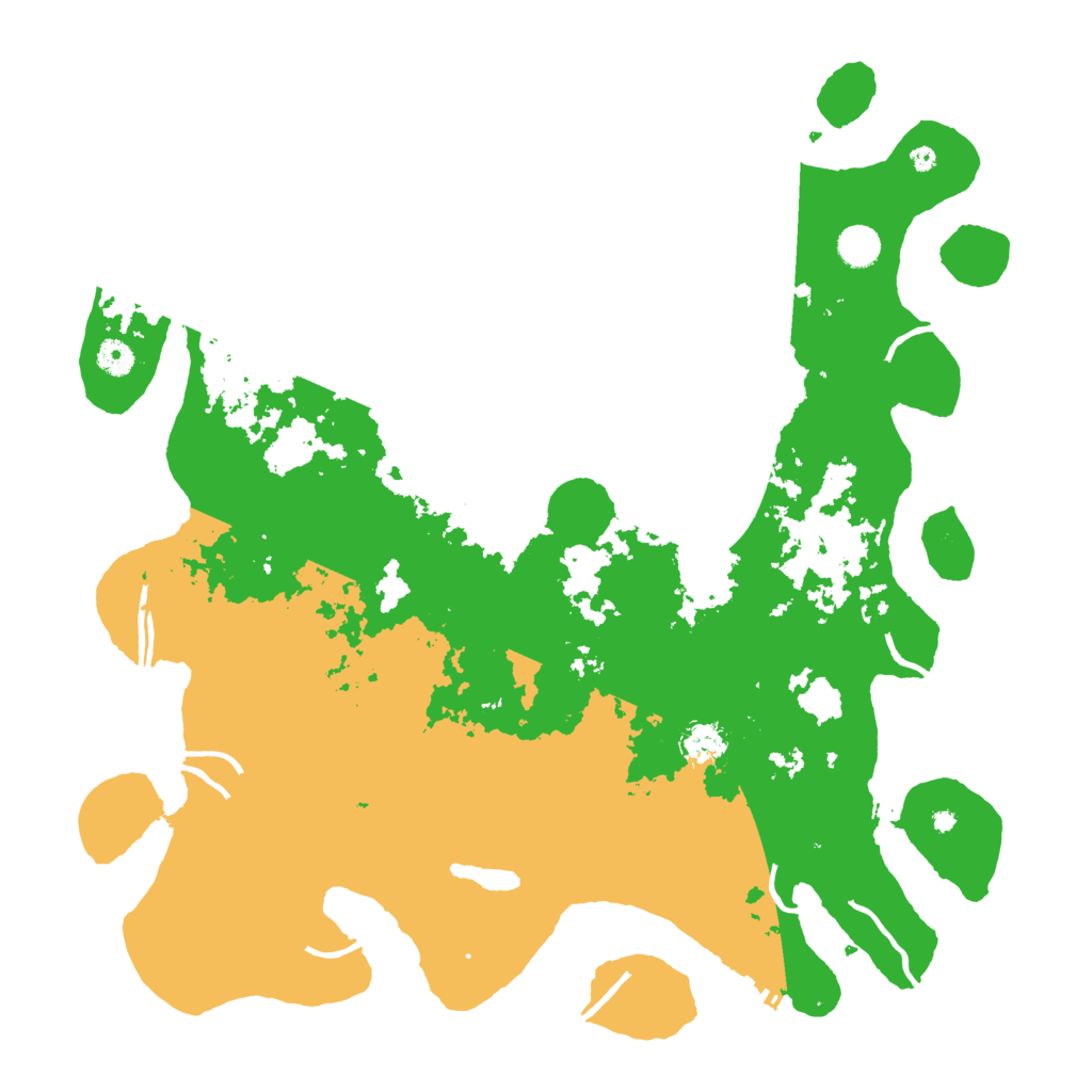 Biome Rust Map: Procedural Map, Size: 4500, Seed: 26789424