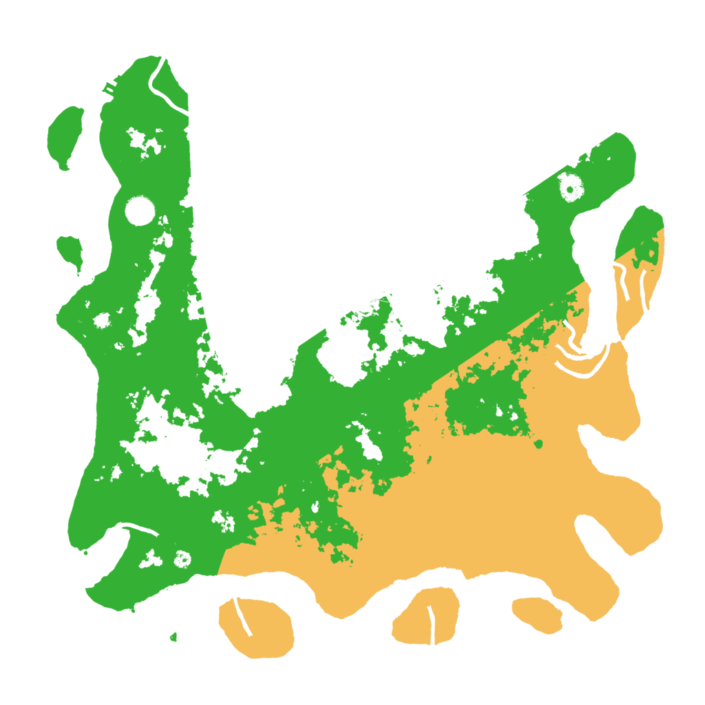 Biome Rust Map: Procedural Map, Size: 4200, Seed: 647343834