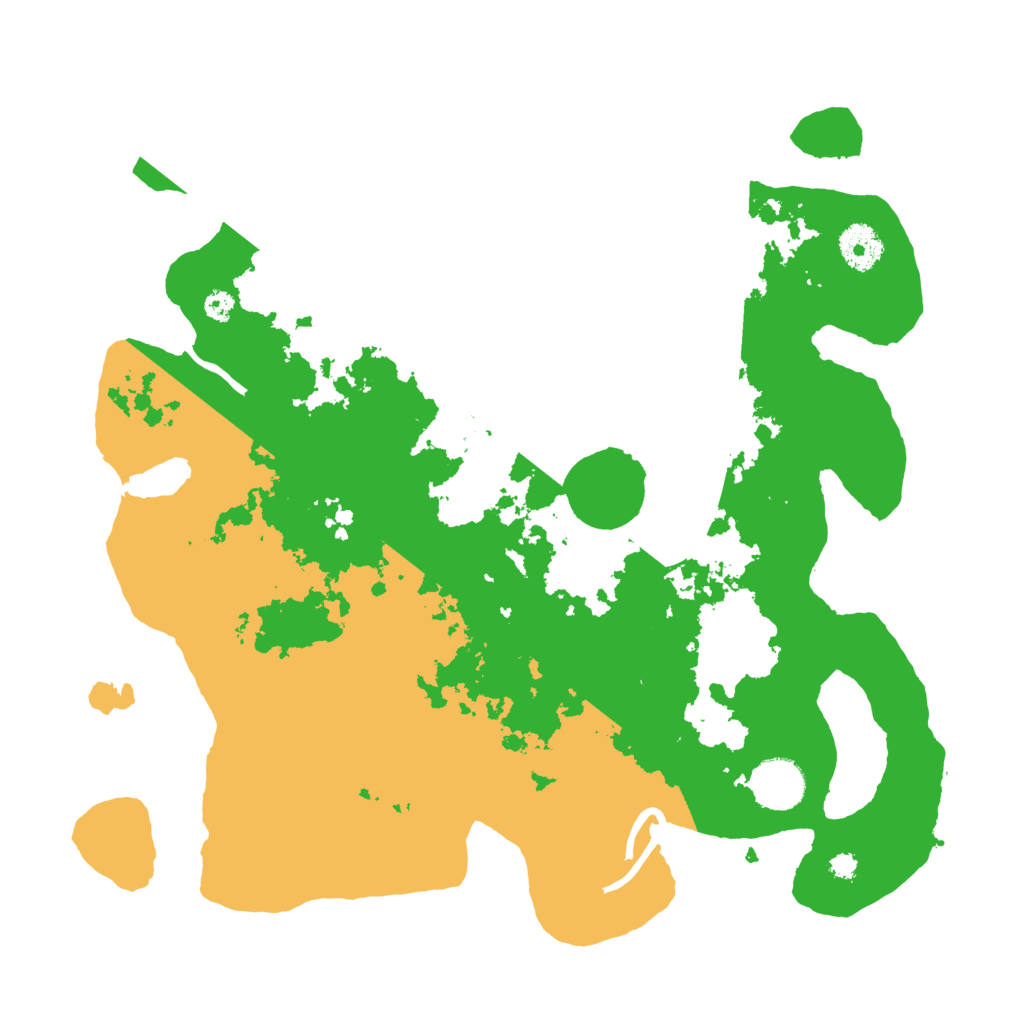 Biome Rust Map: Procedural Map, Size: 3500, Seed: 878557321
