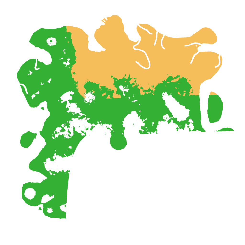 Biome Rust Map: Procedural Map, Size: 4000, Seed: 3849