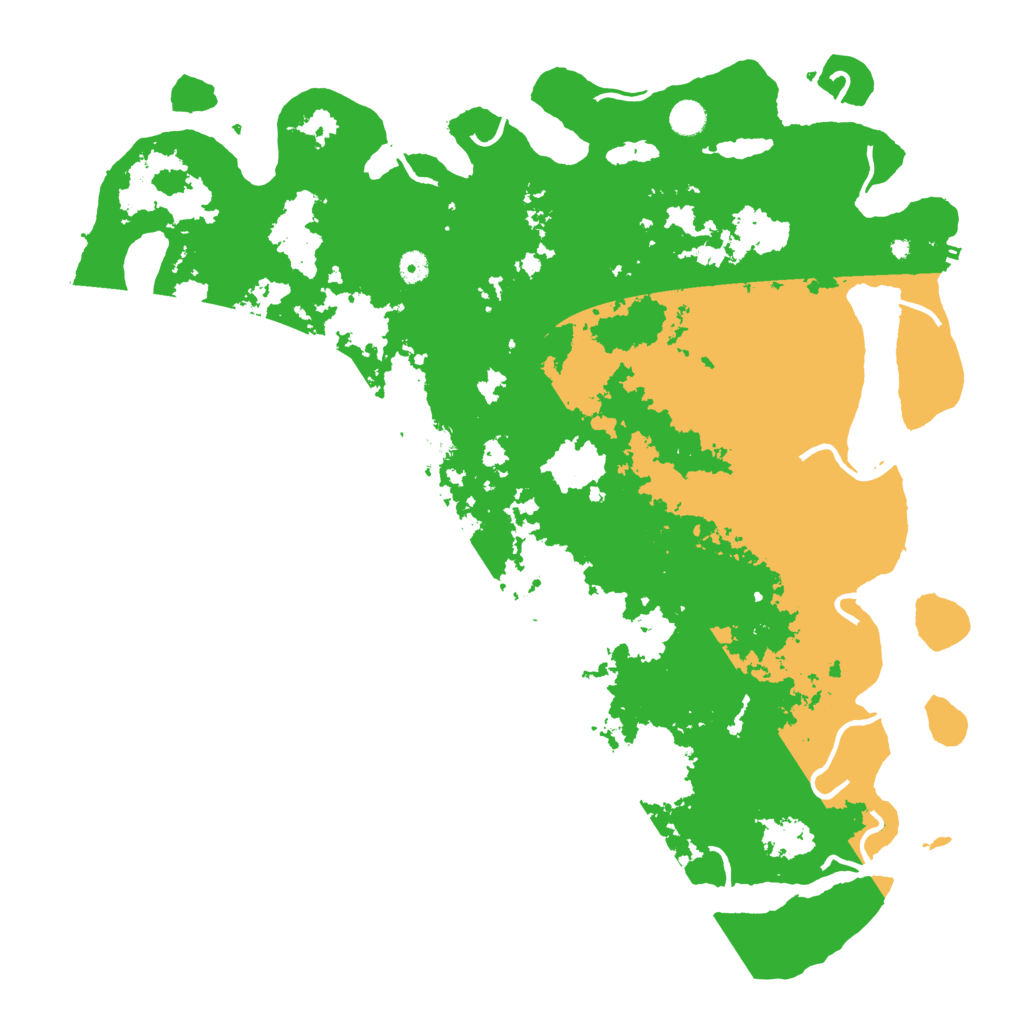 Biome Rust Map: Procedural Map, Size: 5000, Seed: 319086510