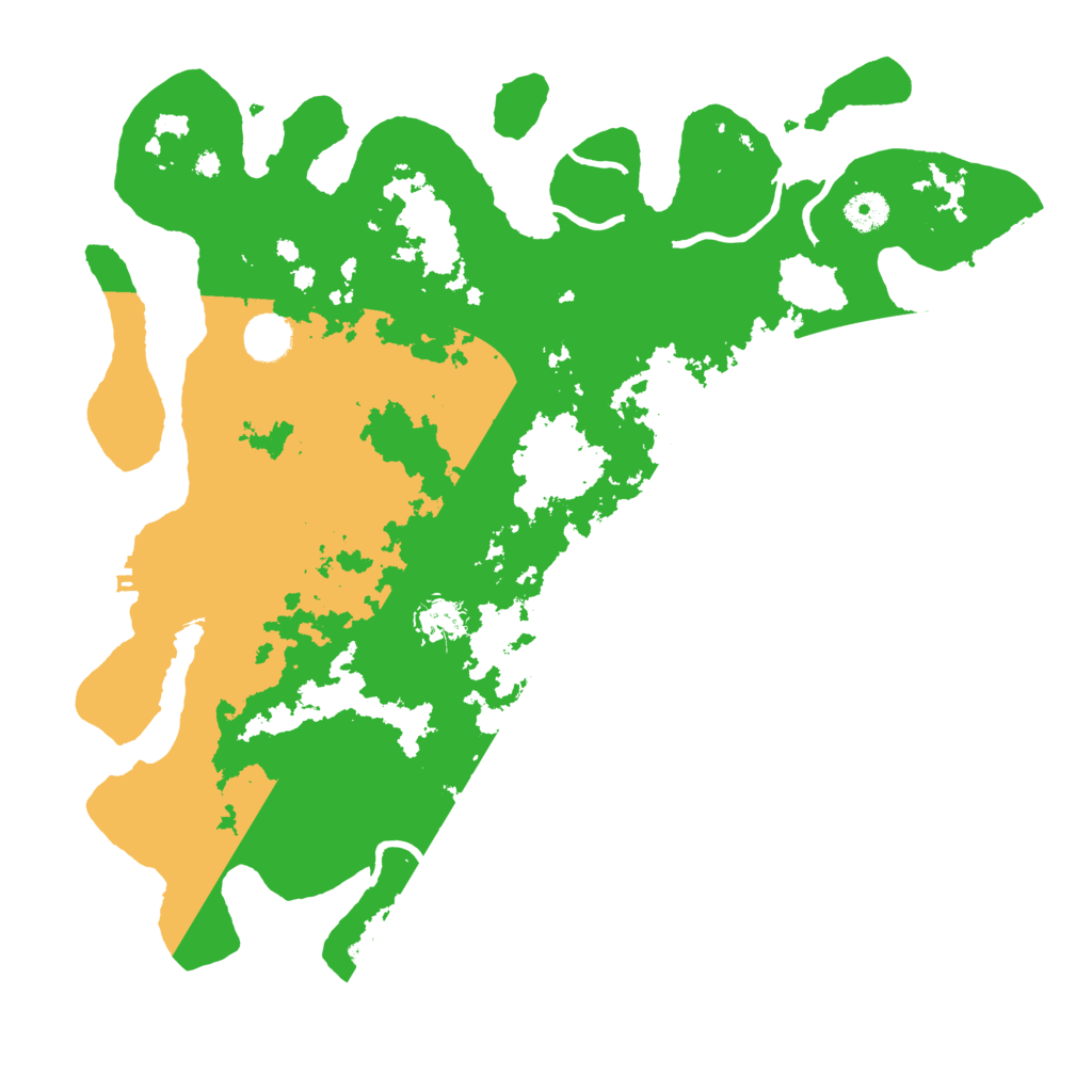 Biome Rust Map: Procedural Map, Size: 4000, Seed: 41461