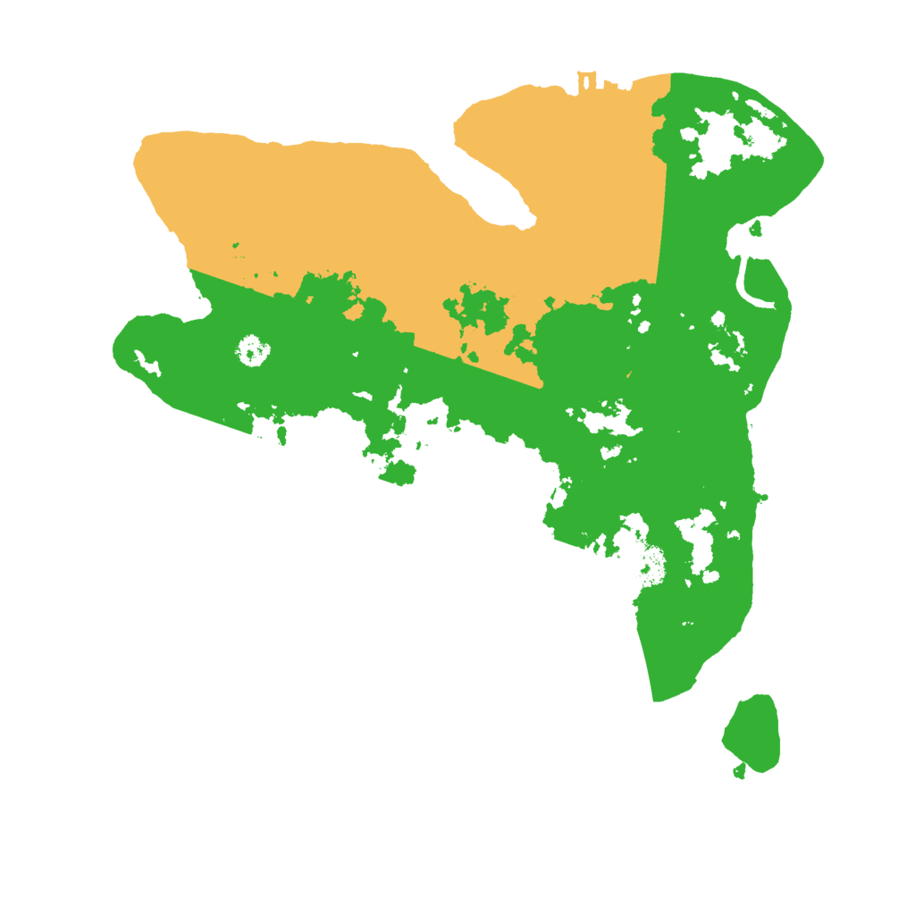 Biome Rust Map: Procedural Map, Size: 3000, Seed: 2019050695