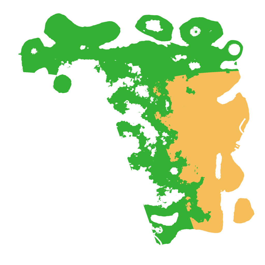 Biome Rust Map: Procedural Map, Size: 4050, Seed: 865526371