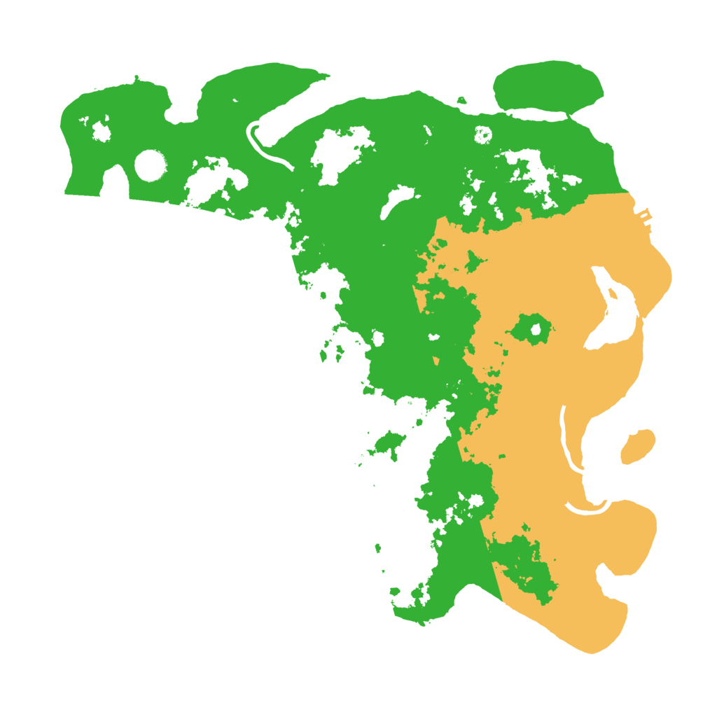 Biome Rust Map: Procedural Map, Size: 4000, Seed: 35846
