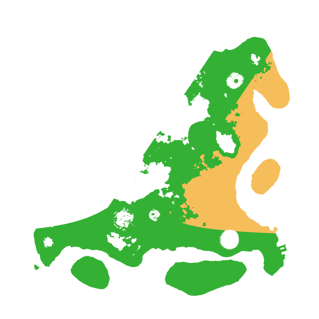 Biome Rust Map: Procedural Map, Size: 3000, Seed: 293306437