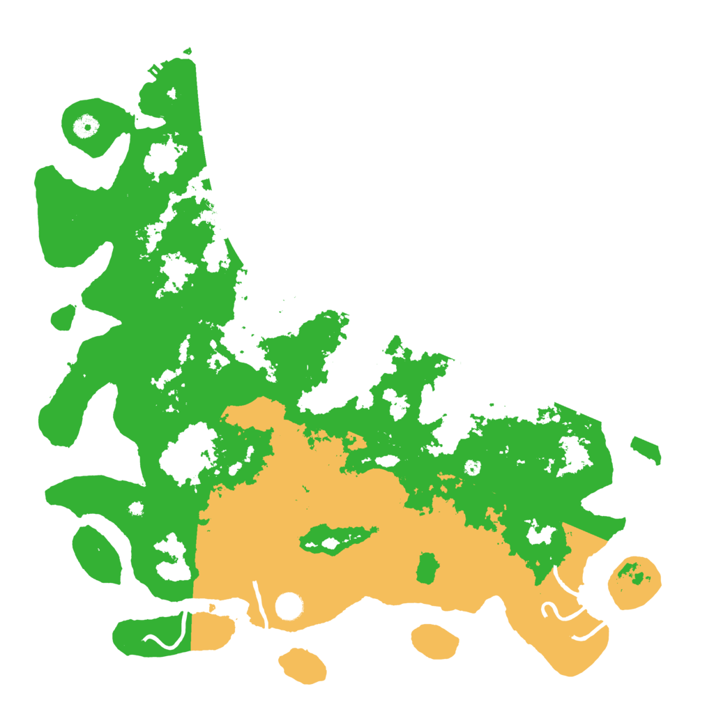 Biome Rust Map: Procedural Map, Size: 4500, Seed: 985434793