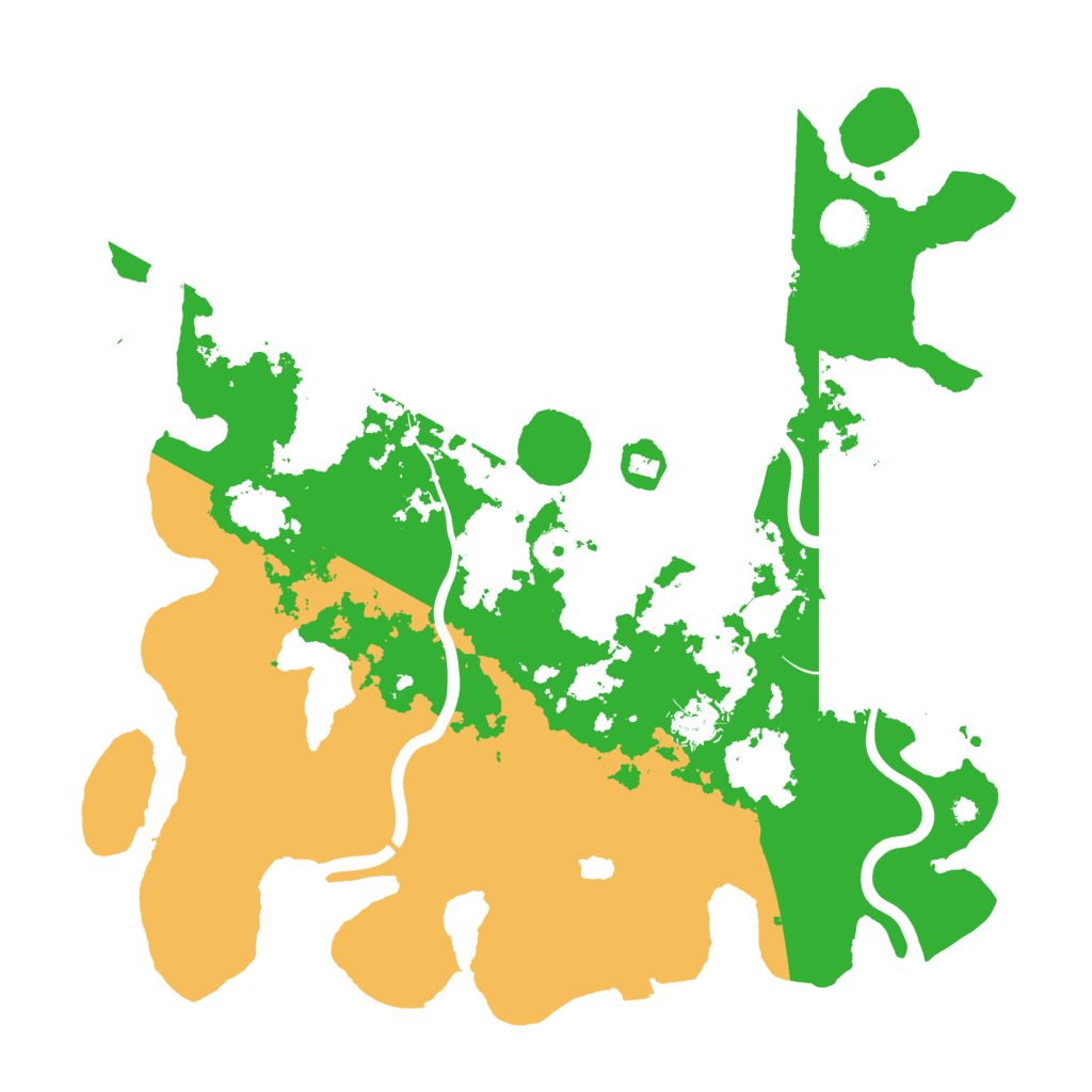 Biome Rust Map: Procedural Map, Size: 4000, Seed: 5052022