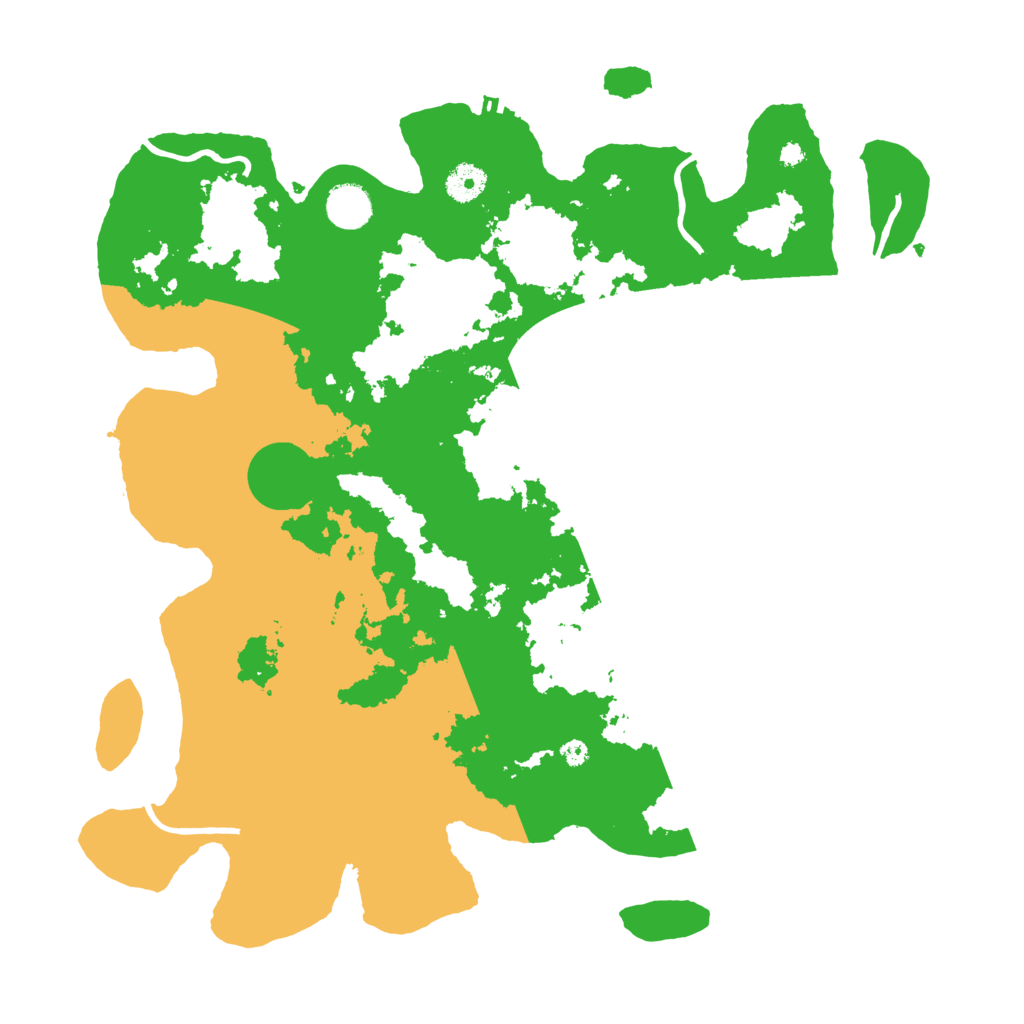 Biome Rust Map: Procedural Map, Size: 4000, Seed: 55556666