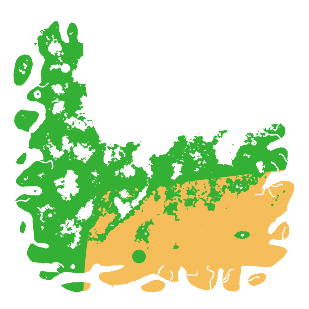 Biome Rust Map: Procedural Map, Size: 6000, Seed: 1780333865