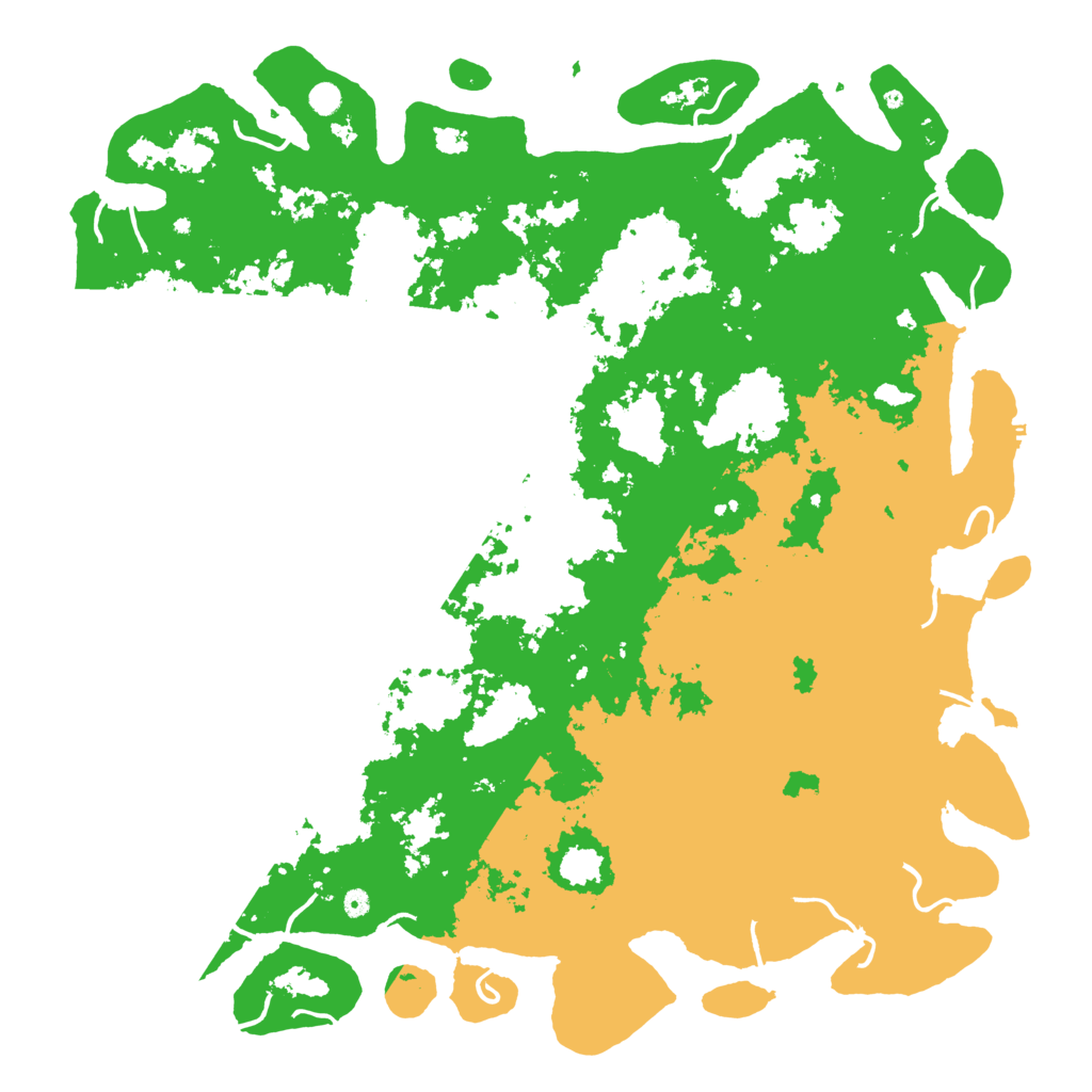 Biome Rust Map: Procedural Map, Size: 6000, Seed: 336580