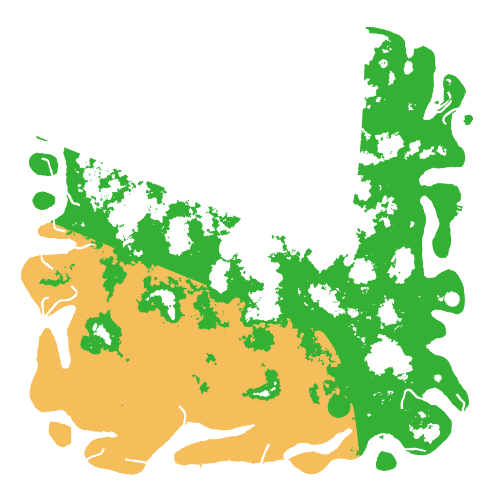Biome Rust Map: Procedural Map, Size: 6000, Seed: 129980