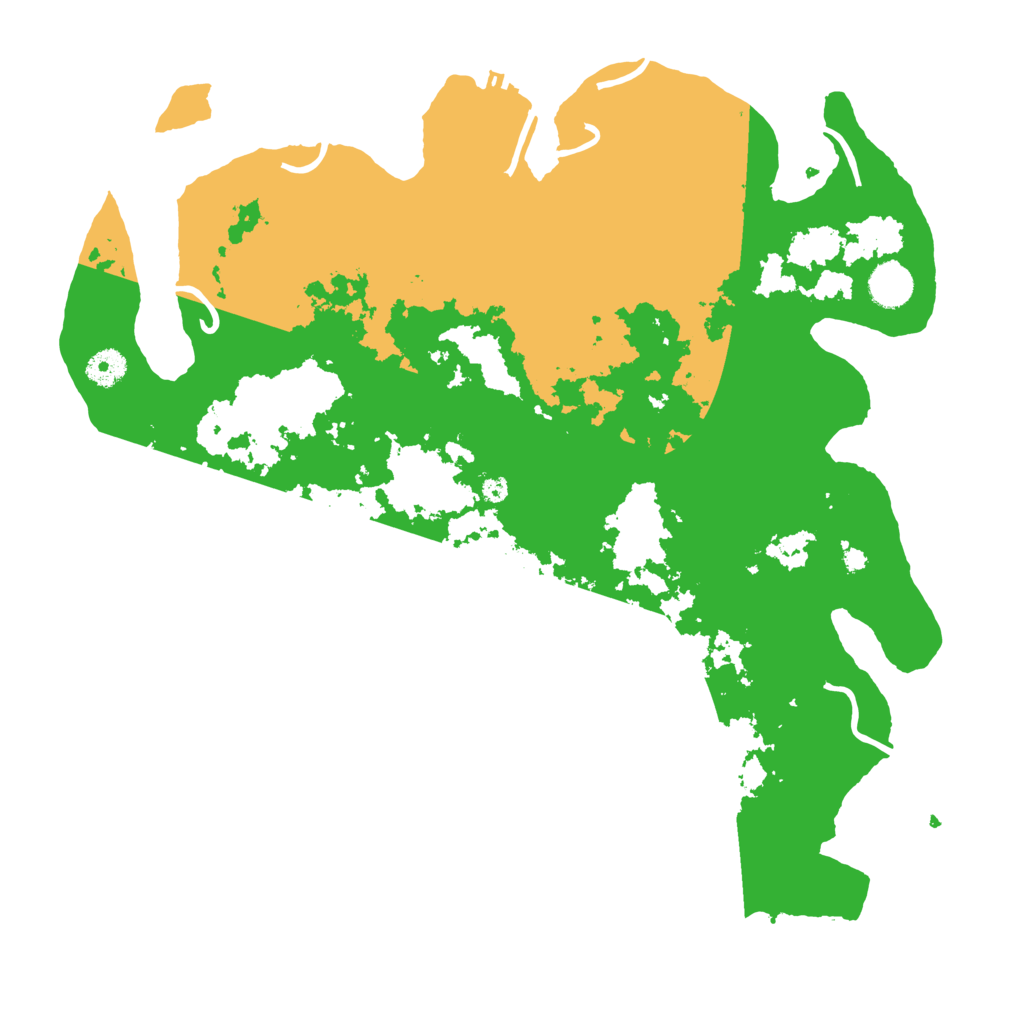 Biome Rust Map: Procedural Map, Size: 4050, Seed: 1677236562