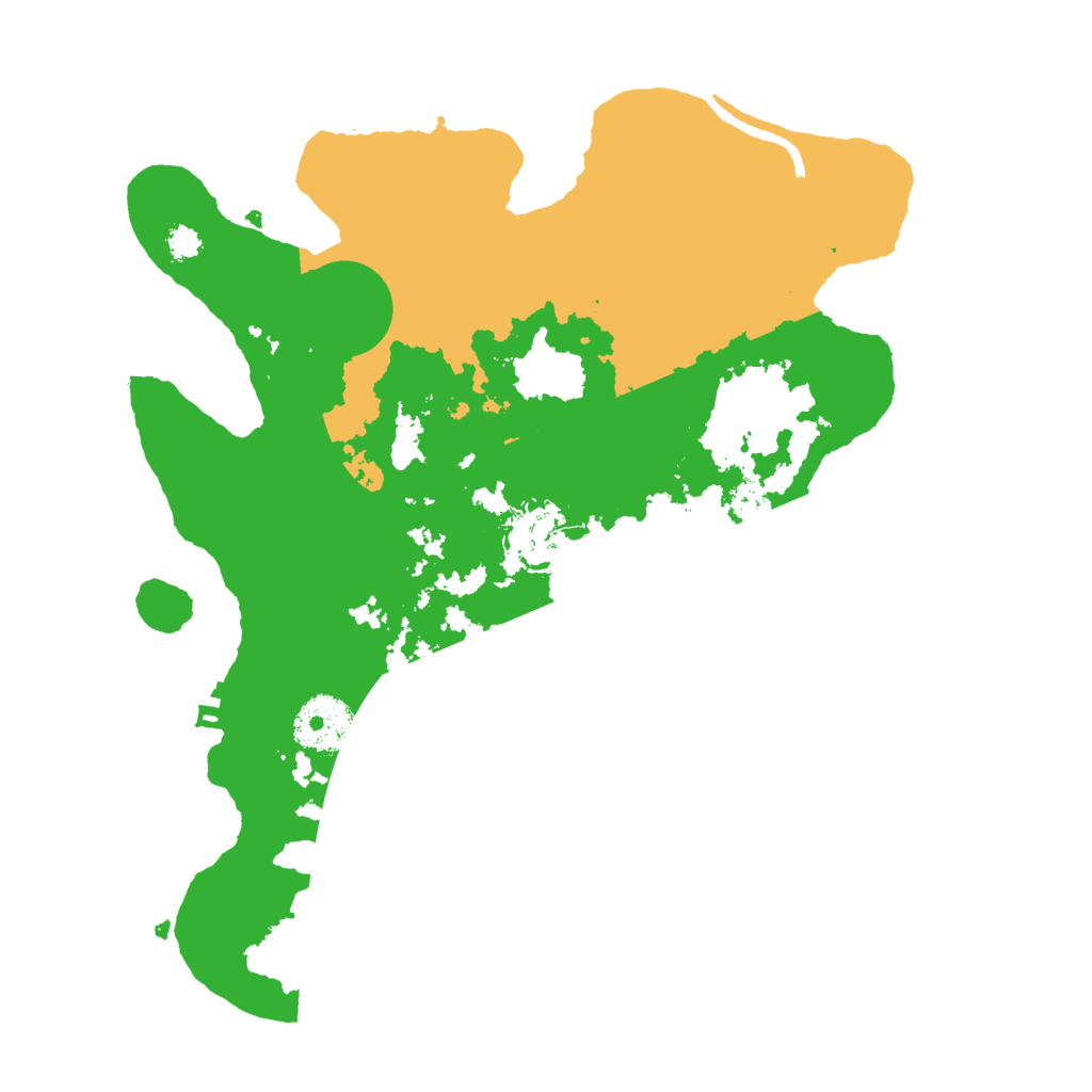 Biome Rust Map: Procedural Map, Size: 3000, Seed: 127516