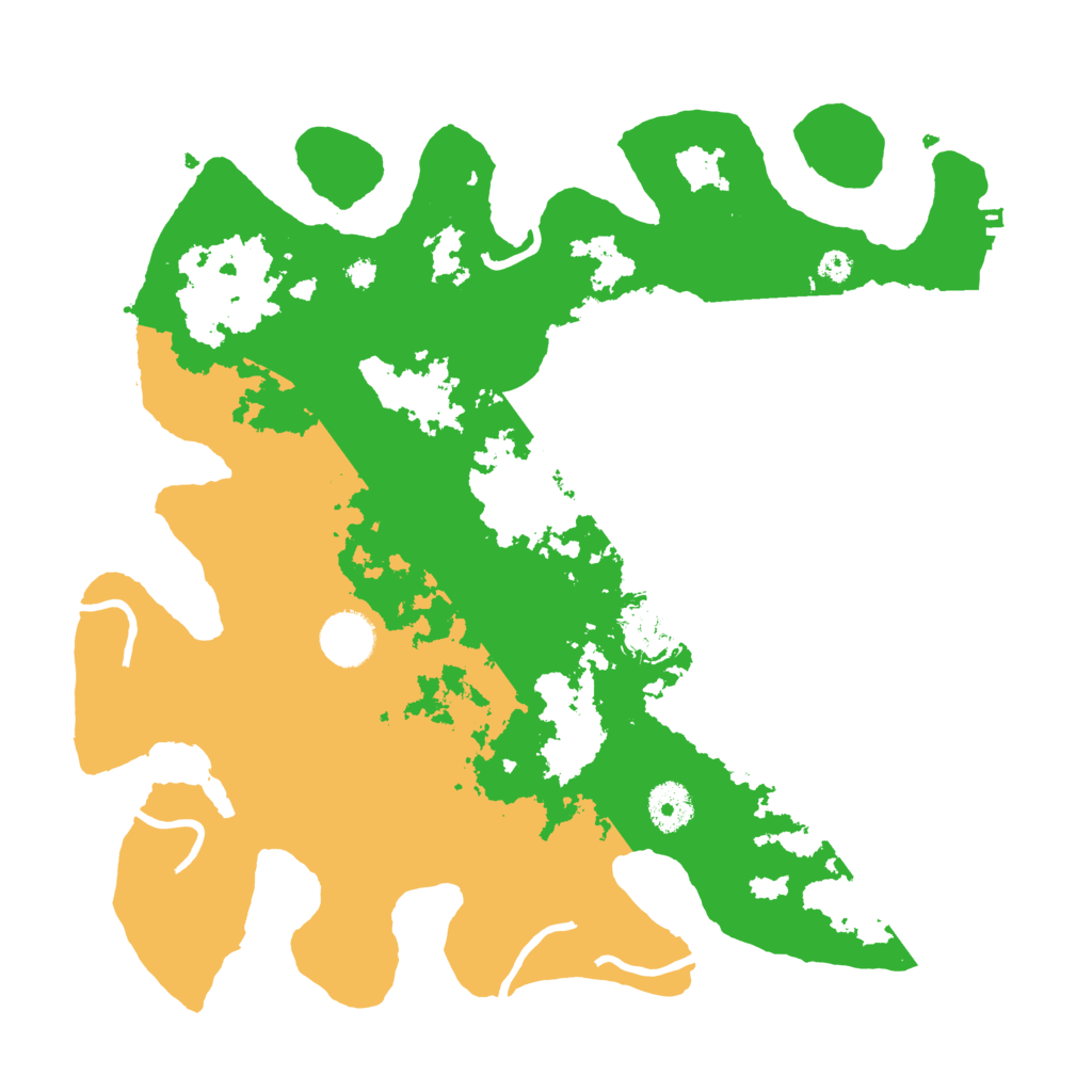 Biome Rust Map: Procedural Map, Size: 3500, Seed: 20220505