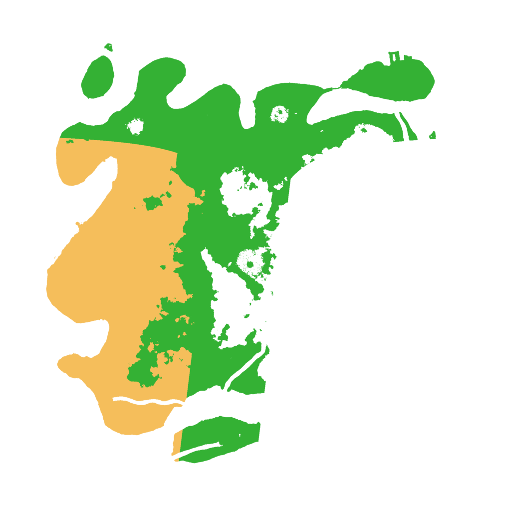 Biome Rust Map: Procedural Map, Size: 3000, Seed: 235273578
