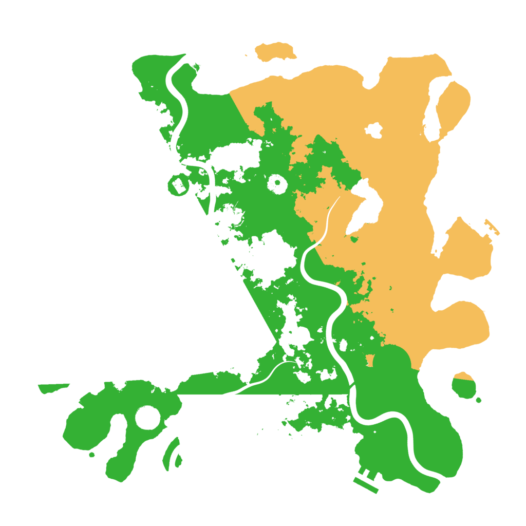 Biome Rust Map: Procedural Map, Size: 4000, Seed: 1875728066