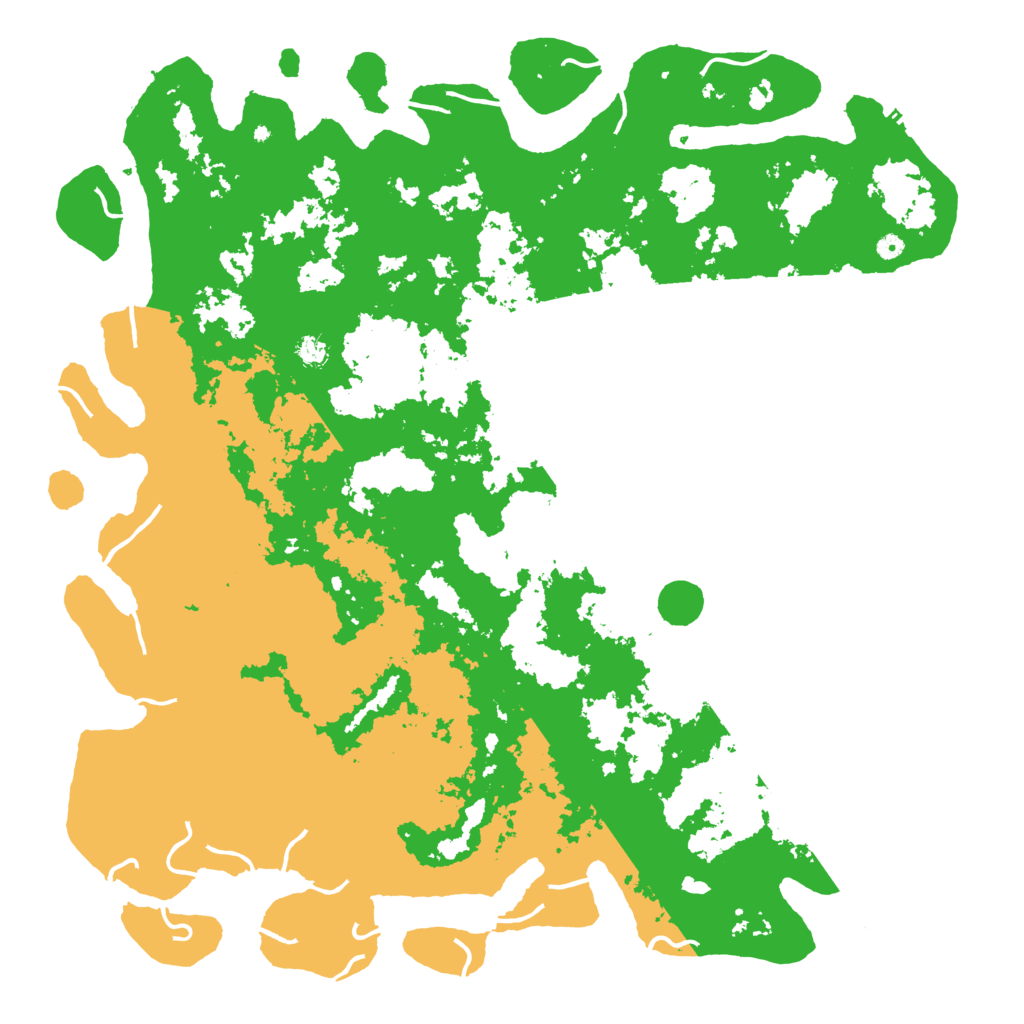 Biome Rust Map: Procedural Map, Size: 6000, Seed: 526269