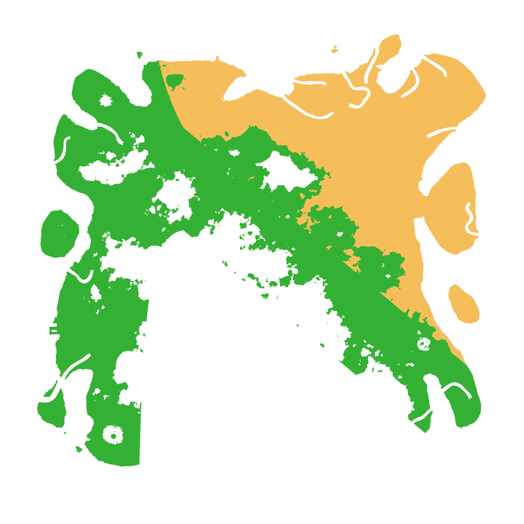 Biome Rust Map: Procedural Map, Size: 4000, Seed: 753890