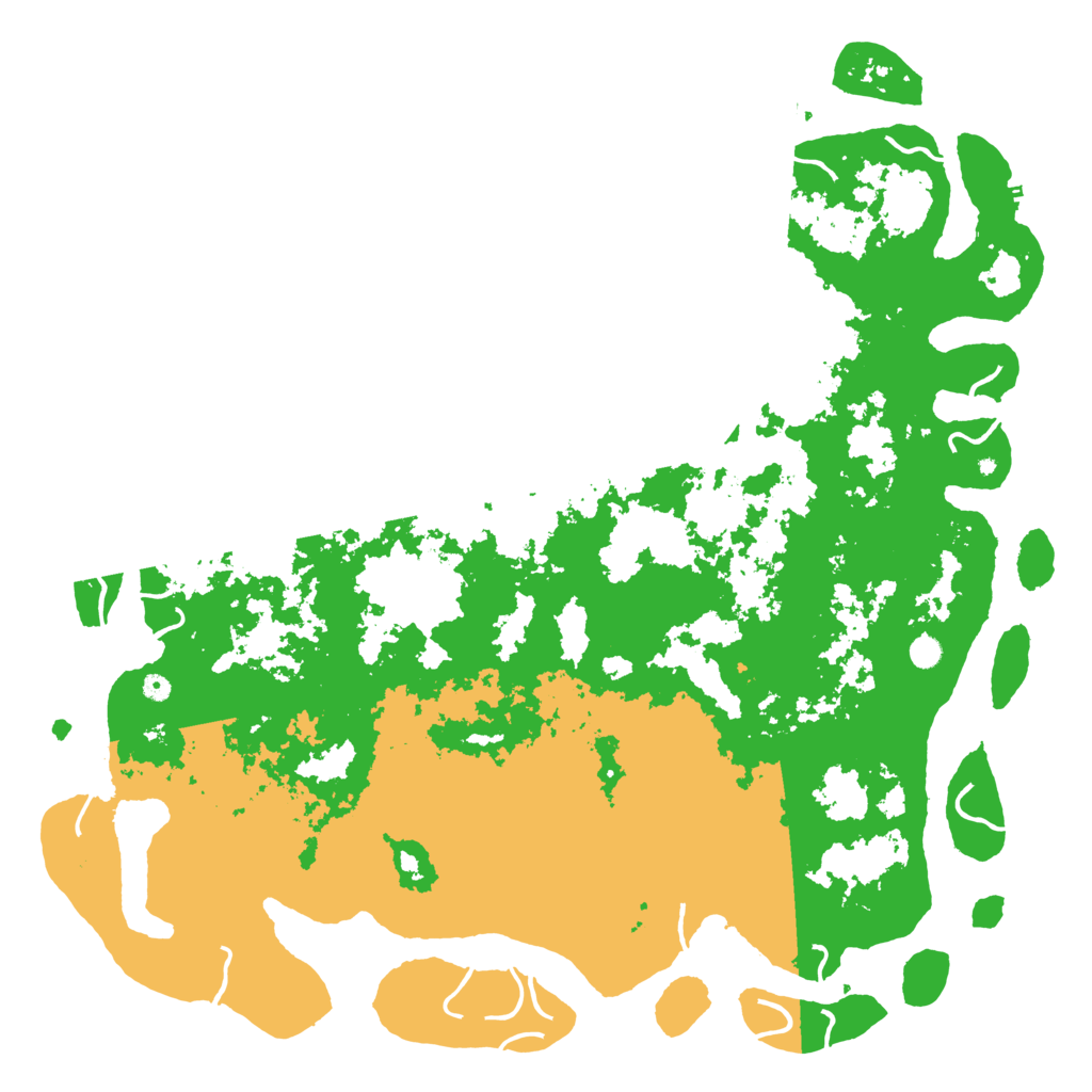 Biome Rust Map: Procedural Map, Size: 6000, Seed: 403148