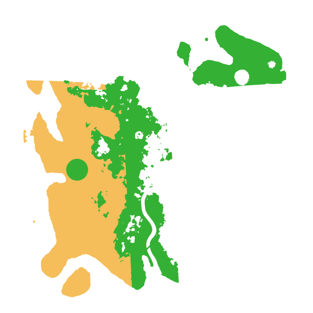 Biome Rust Map: Procedural Map, Size: 3800, Seed: 752229