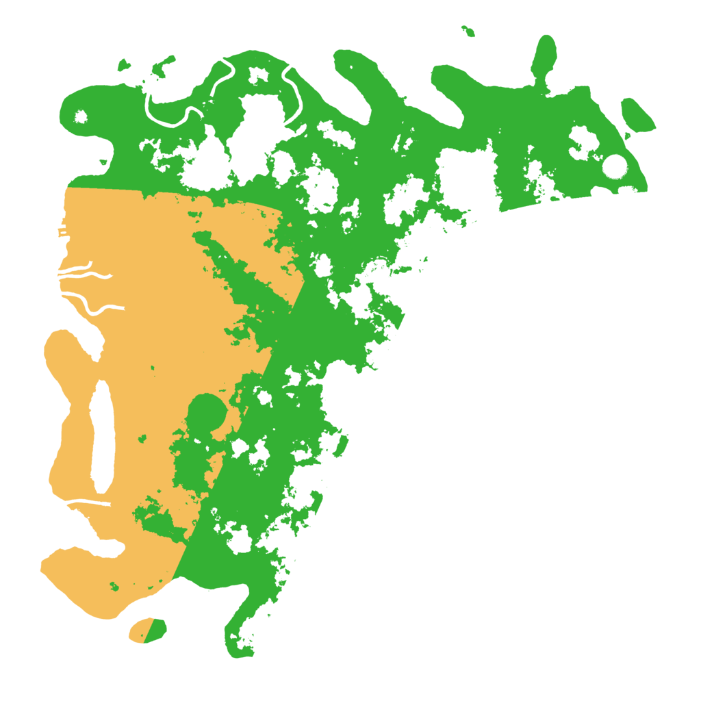 Biome Rust Map: Procedural Map, Size: 5000, Seed: 1786128984