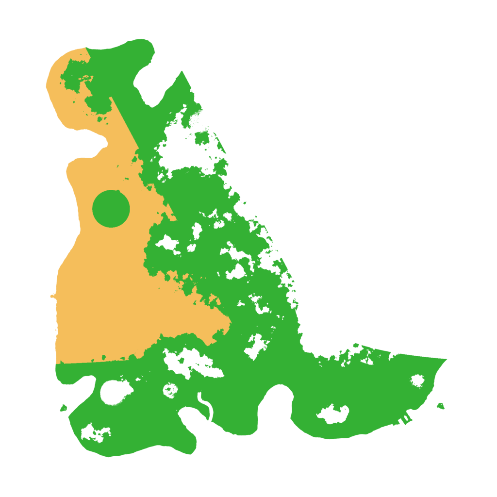 Biome Rust Map: Procedural Map, Size: 3500, Seed: 1123255196