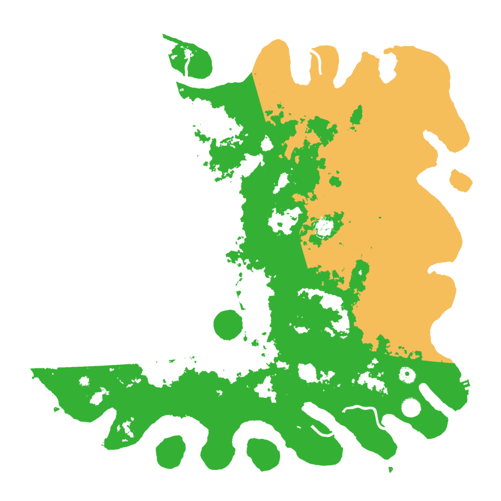 Biome Rust Map: Procedural Map, Size: 4599, Seed: 150000000