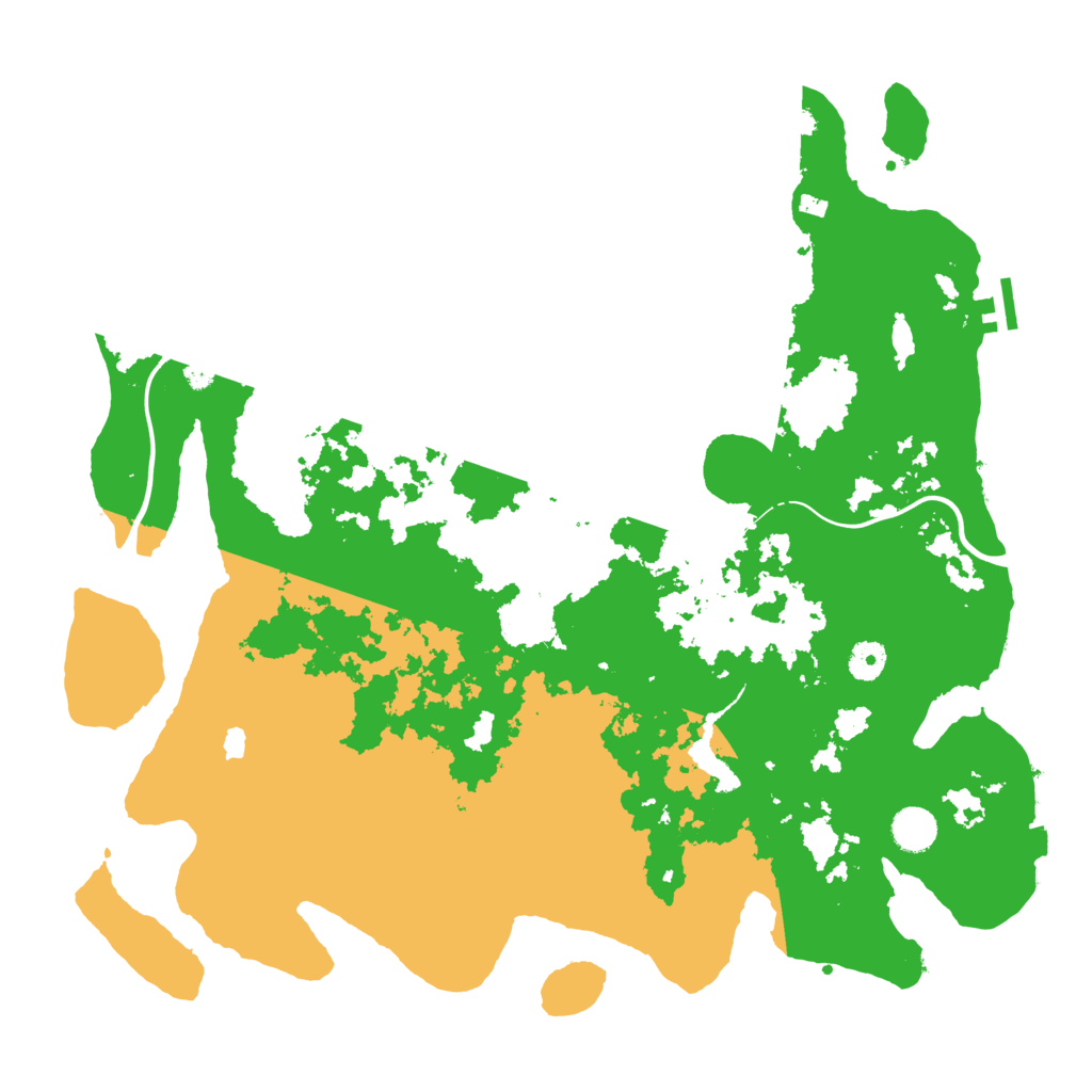 Biome Rust Map: Procedural Map, Size: 4250, Seed: 1126057681