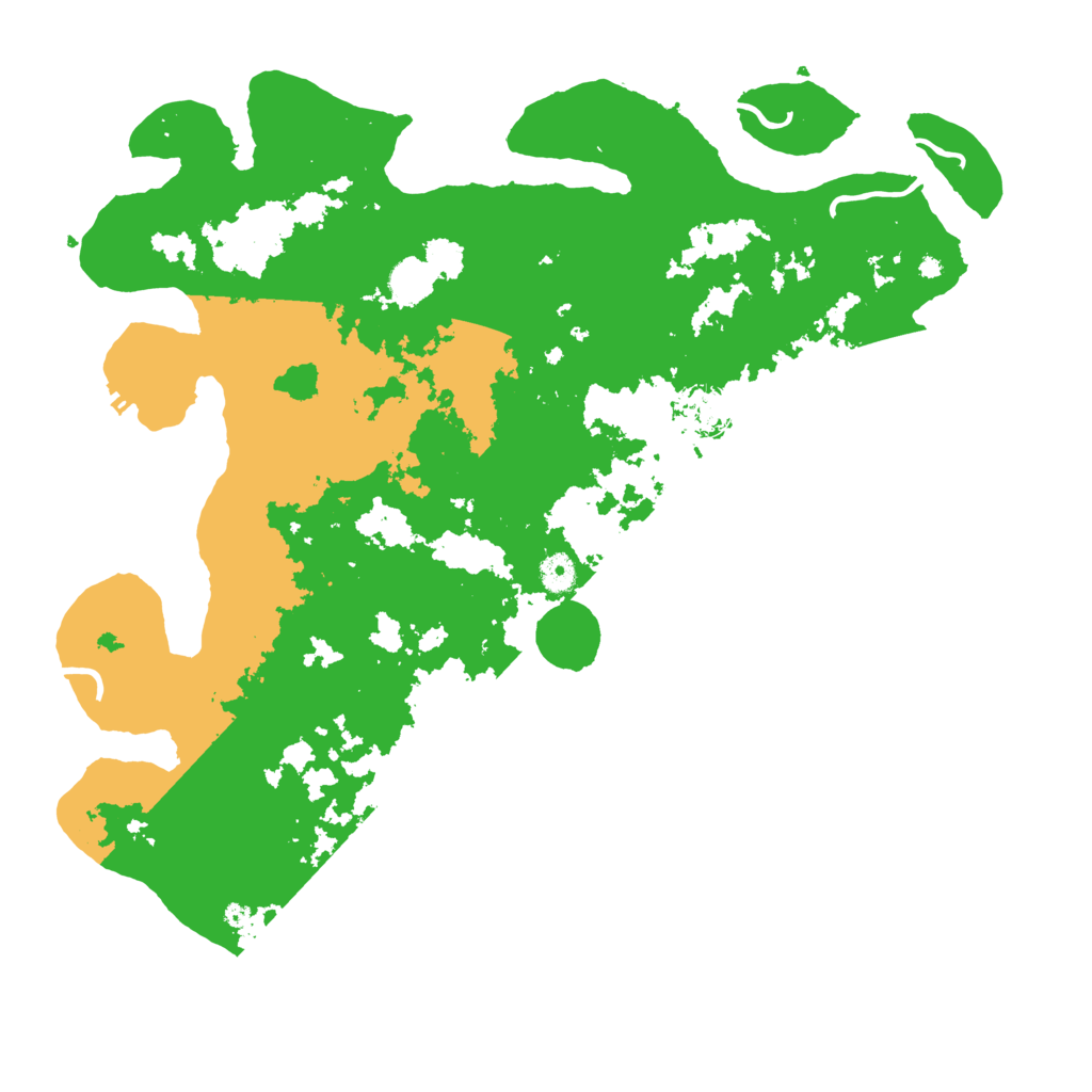 Biome Rust Map: Procedural Map, Size: 4500, Seed: 4615120