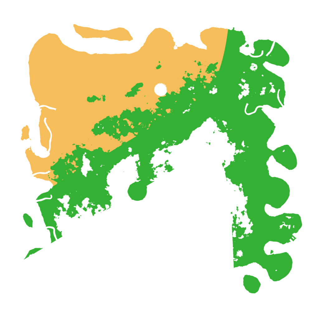 Biome Rust Map: Procedural Map, Size: 4500, Seed: 1884992625