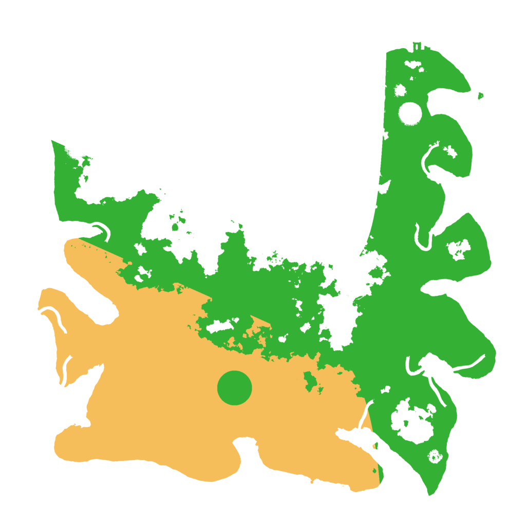 Biome Rust Map: Procedural Map, Size: 4000, Seed: 219684