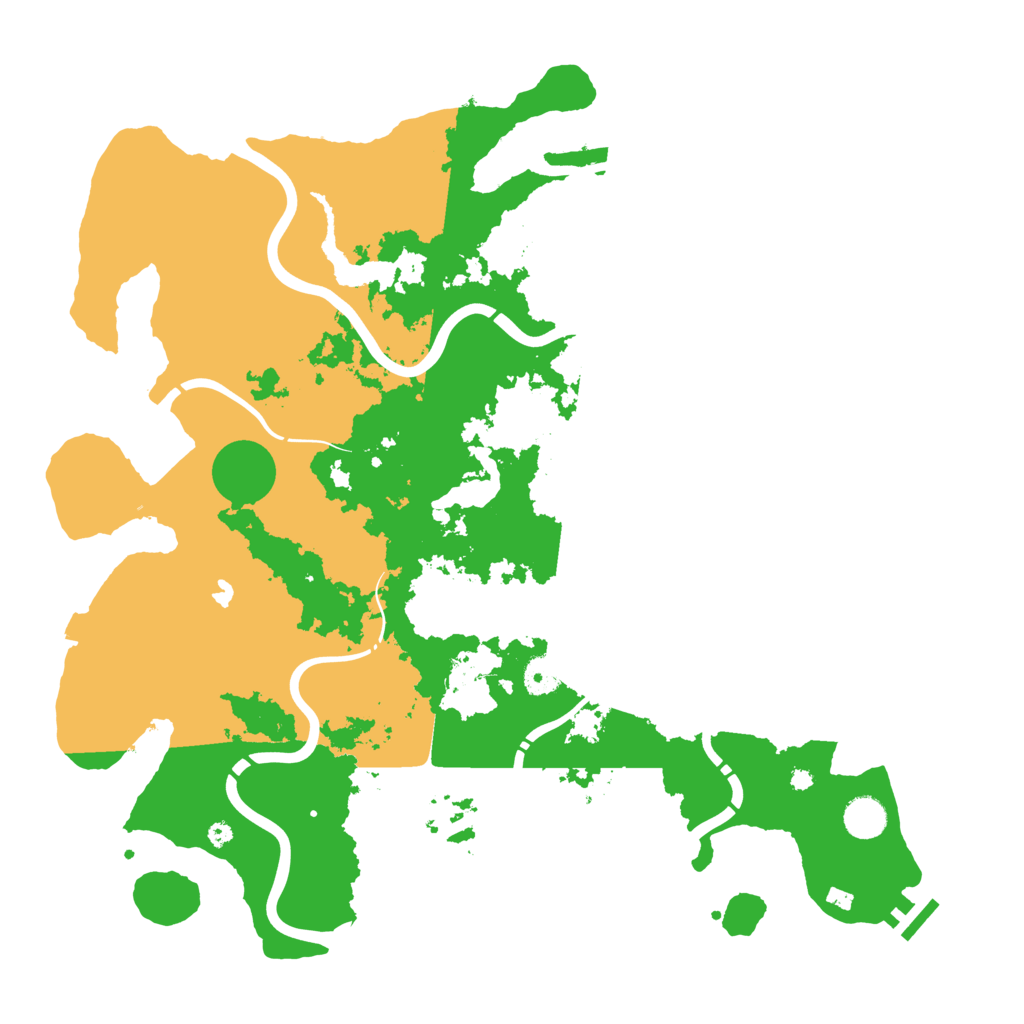 Biome Rust Map: Procedural Map, Size: 4250, Seed: 2134233179