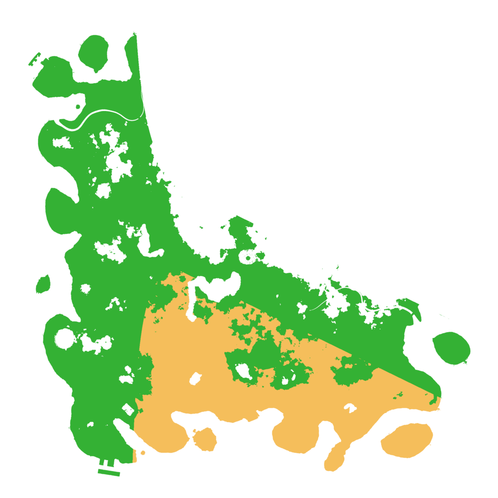 Biome Rust Map: Procedural Map, Size: 4567, Seed: 841236412
